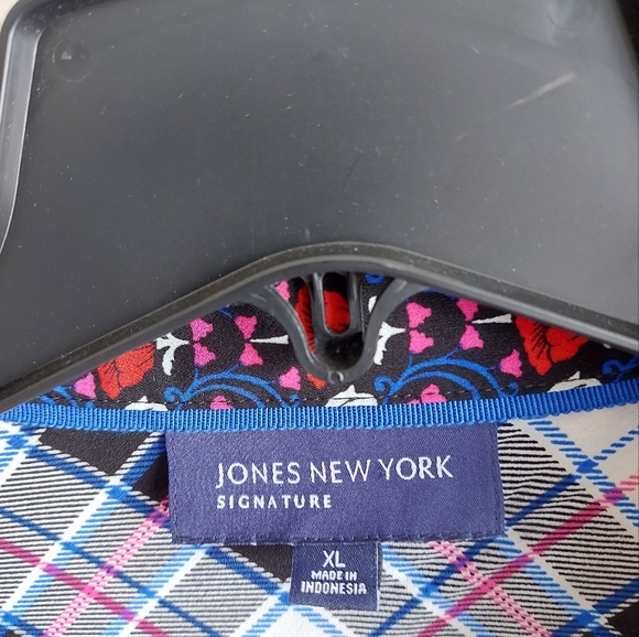 JONES NEW YORK ♡ Ladies Long Sleeve Shirt - Picture 4 of 7